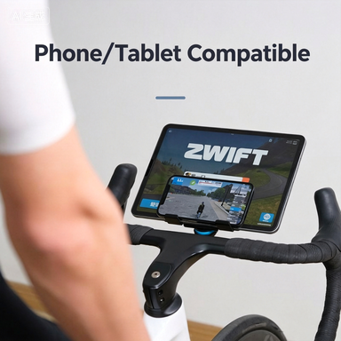 Cycling Gear Material - CYCPLUS Z7 サイクリングプラットフォーム 携帯電話フラットブラケット 自転車屋内サイクリングトレーニング用iPadレイジーブラケット
