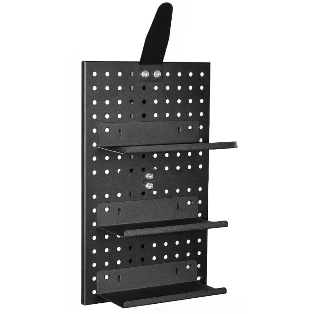 Cycling Gear Wall Organizer - サイクリングギアオーガナイザー バイク壁掛けホルダー 室内収納用 ブラックアルミニウム合金製 軽量素材