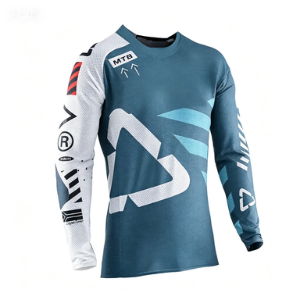 Cycling Gear Shop - プロ仕様MTB長袖サイクリングジャージ 通気性抜群 アウトドアスポーツトップ 快適で耐久性のあるライディングギア