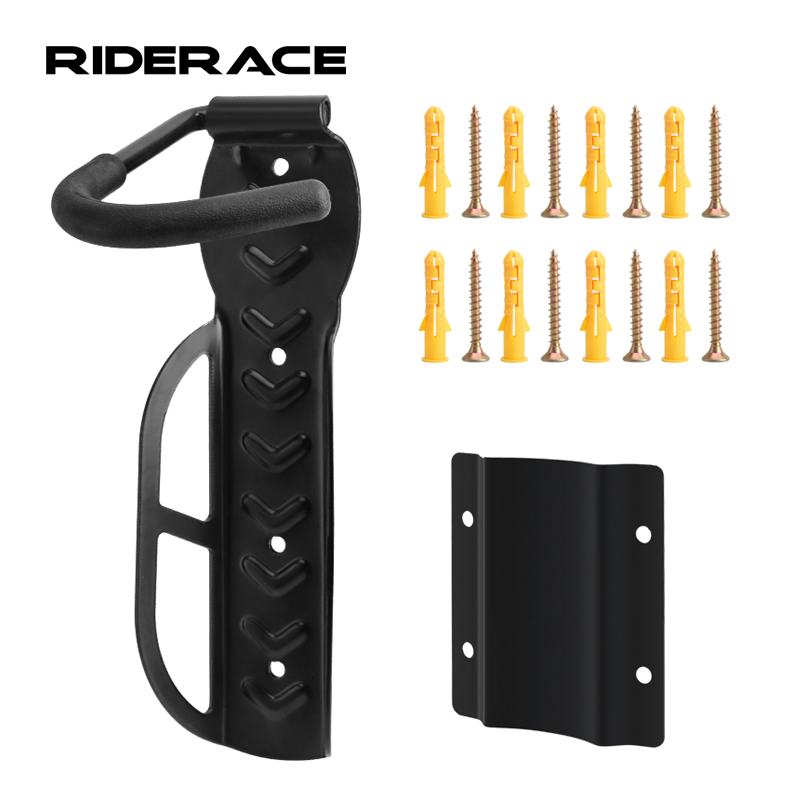 Cycling Gear Wall Organizer - 自転車スタンド壁掛け式バイクサポートスタンドブラケットMTB収納壁掛けラックスタンドサイクリング収納固定吊り下げフック