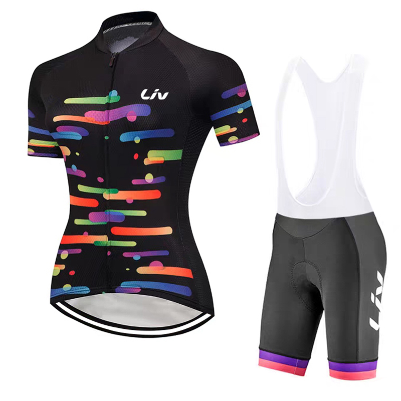 LIV レディース サイクリング ジャージ セット 夏用 ロ - Cycling Gear Ladies のレビューと価格