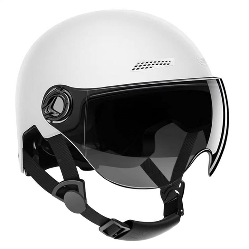 ヴィンテージオートバイクラシックヘルメットレトロスクーターハ - Vintage Cycling Gear のレビューと価格