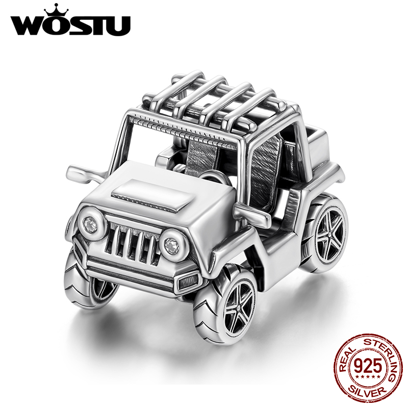 WOSTU 925 スターリングシルバー車チャームオフロード - Vintage Cycling Gear のレビューと価格