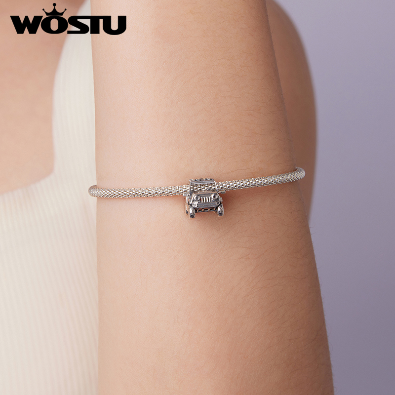 WOSTU 925 スターリングシルバー車チャームオフロード - Vintage Cycling Gear のレビューと価格