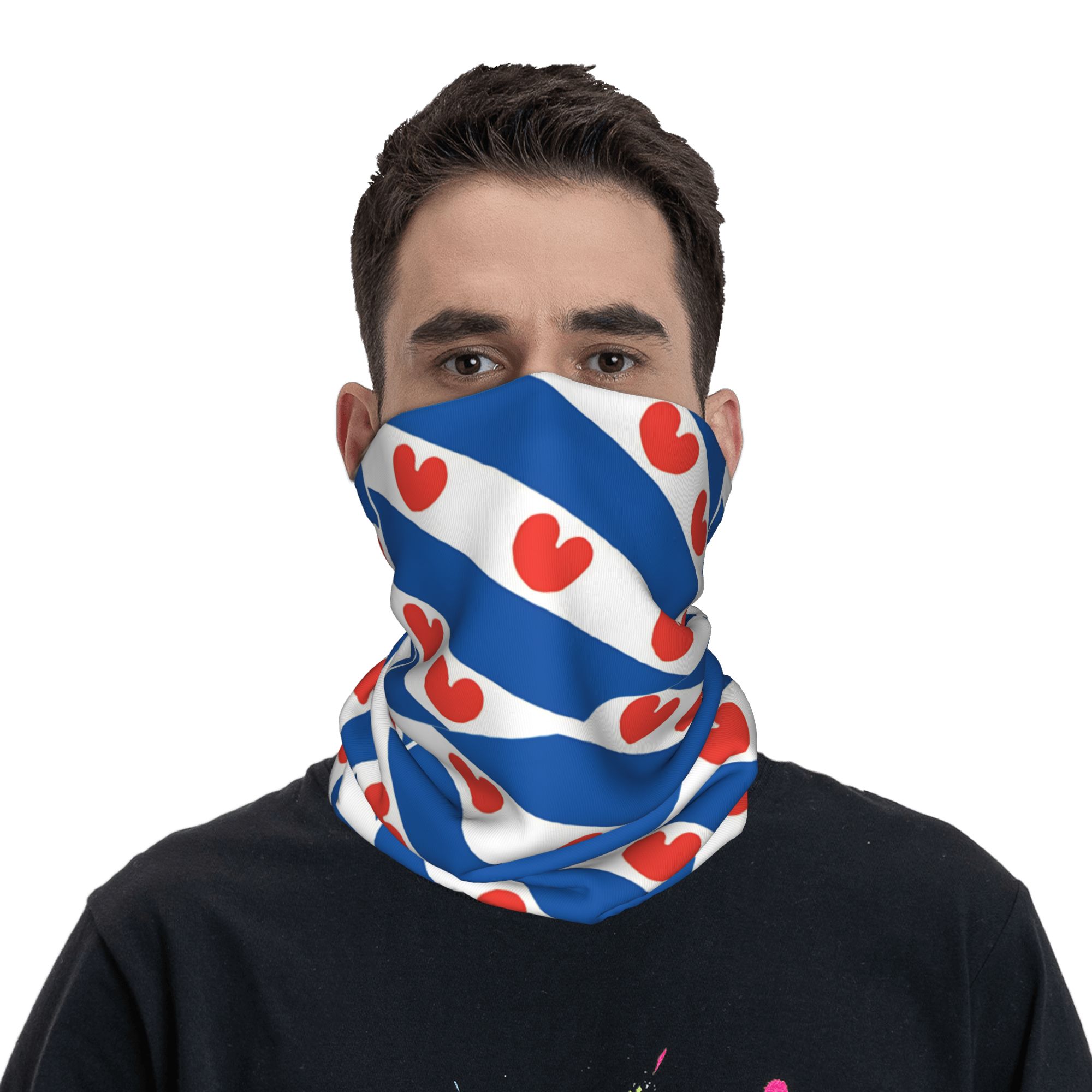 フリースランド旗バンダナ ヴィンテージ自転車マスク ランニン - Vintage Cycling Gear のレビューと価格