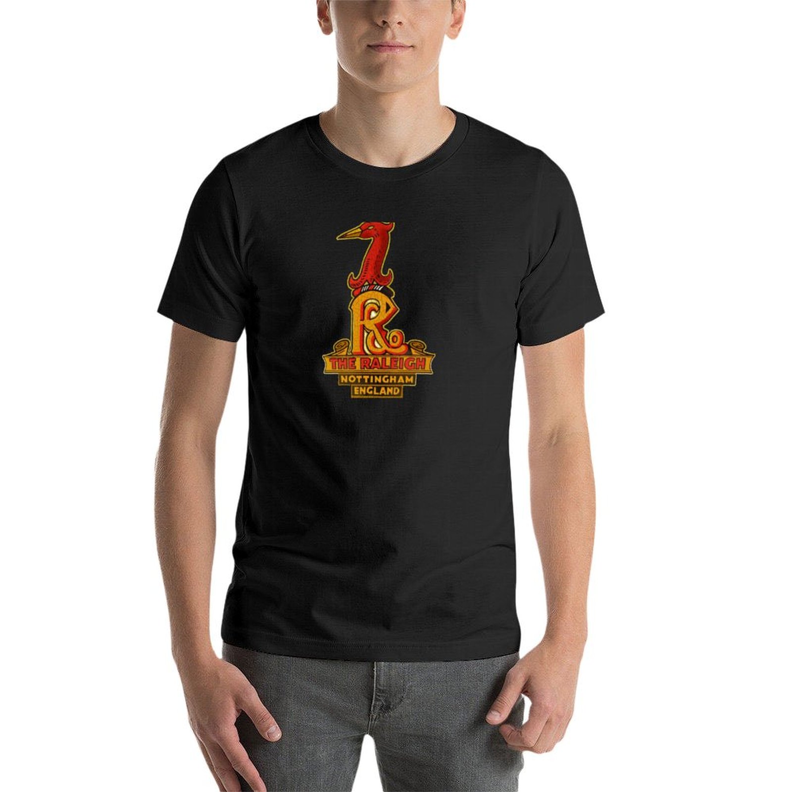 Raleigh-男性用ヴィンテージバイクTシャツ,英国の美的 - Vintage Cycling Gear のレビューと価格