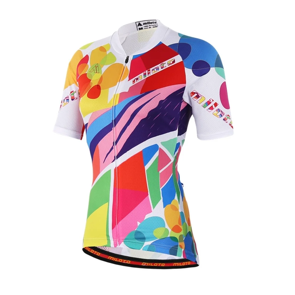 MILOTO 2025 レディース ファッション半袖ジャージ - Cycling Gear Ladies のレビューと価格