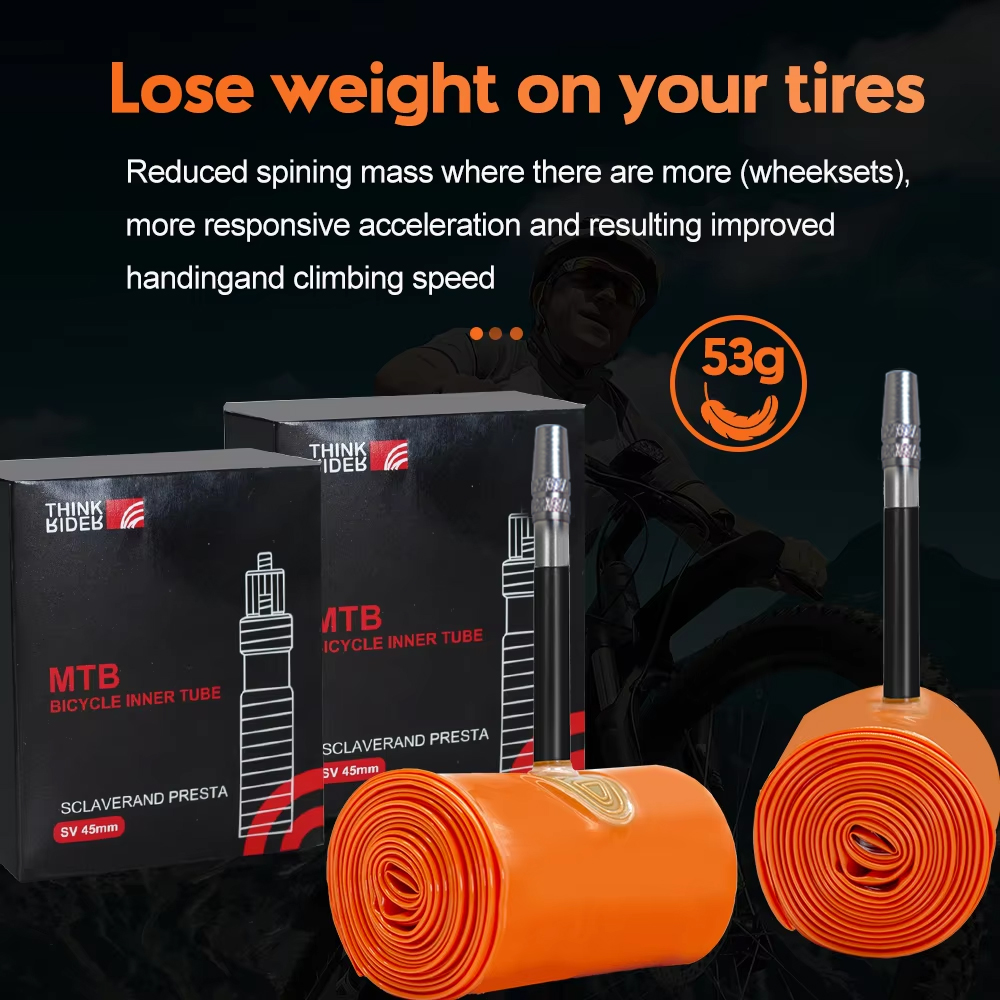 Thinkrider-超軽量バイクインナーチューブ,マウンテ - Cycling Gear Material のレビューと価格