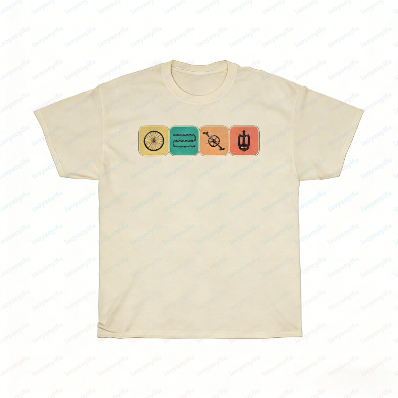 バイクパーツ Tシャツ サイクリングシャツ メンズ レディー - Vintage Cycling Gear のレビューと価格