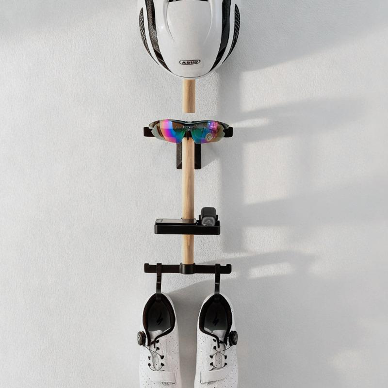 自転車デスクトップオーガナイザーディスプレイマウント1セット - Cycling Gear Wall Organizer のレビューと価格
