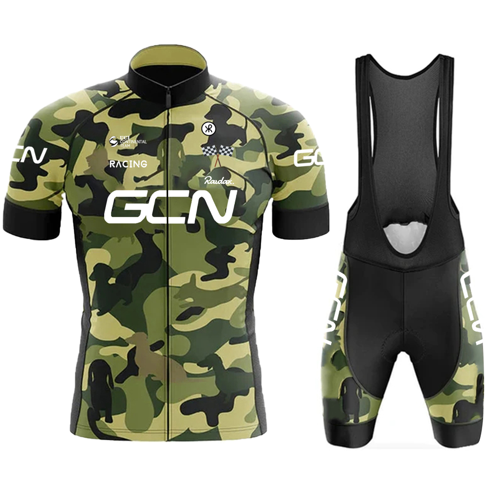 Rudaxgcn-男性用自転車セット、ロードサイクリング、半 - Cycling Gear Material のレビューと価格