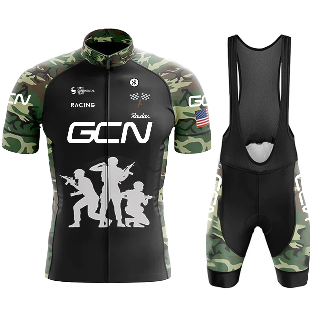 Rudaxgcn-男性用自転車セット、ロードサイクリング、半 - Cycling Gear Material のレビューと価格