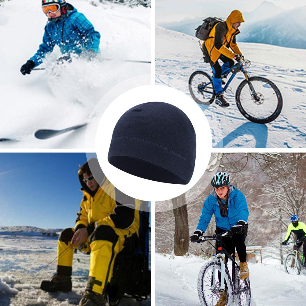 冬用ポーラーフリースキャップ 男女兼用 暖かい防風保温ビーニ - Cycling Gear Ladies のレビューと価格