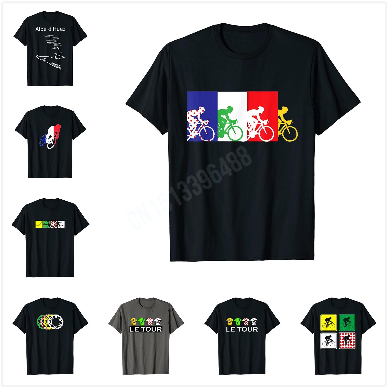 フランスのサイクリングTシャツ,ヒップホップトップ,コットン - Cycling Gear Shop のレビューと価格