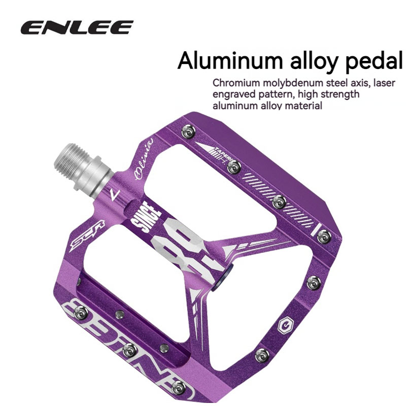 Enlee-超軽量バイクペダル,超軽量,CNC,マウンテンバ - Cycling Gear Material のレビューと価格