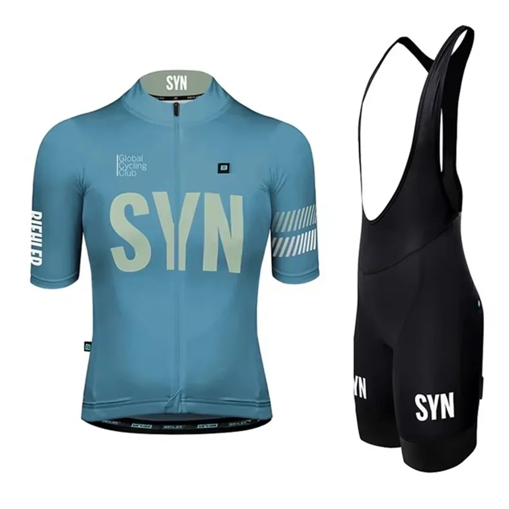 夏 SYN チームサイクリングセット女性シンジケート半袖ジャ - Cycling Gear Ladies のレビューと価格