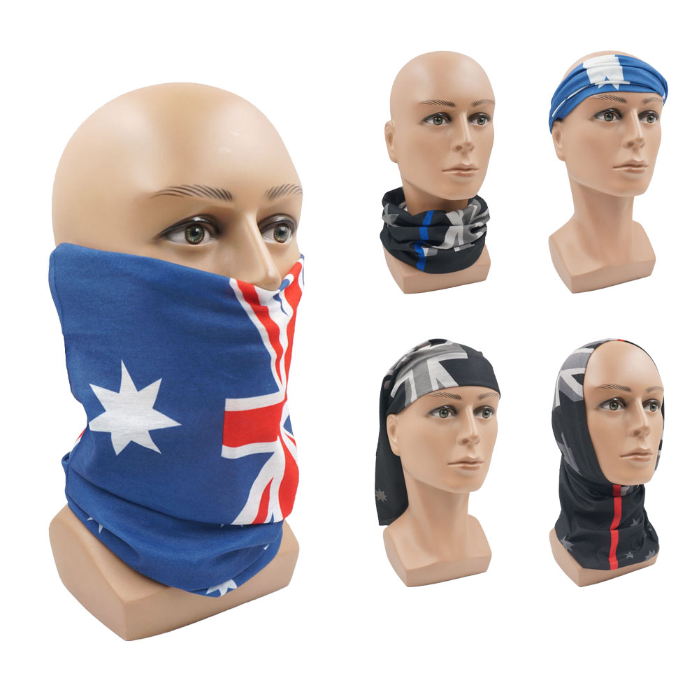 オーストラリアニュージーランド国旗パターンネックゲートルオセ - Cycling Gear New Zealand のレビューと価格