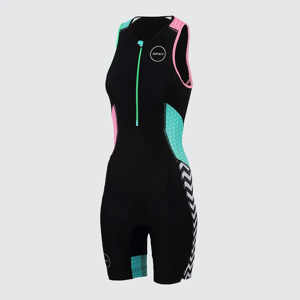 Zone3トライアスロンの女性用スーツ,ノースリーブのタイツ - Cycling Gear Ladies のレビューと価格